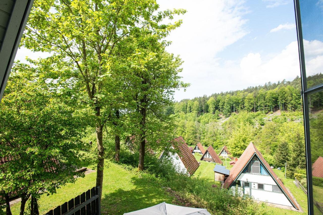 Ferienhaus Waldperle Hotell Ronshausen Exteriör bild